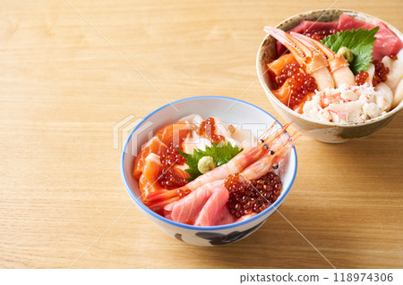 北海道風味海鮮蓋飯 118974306