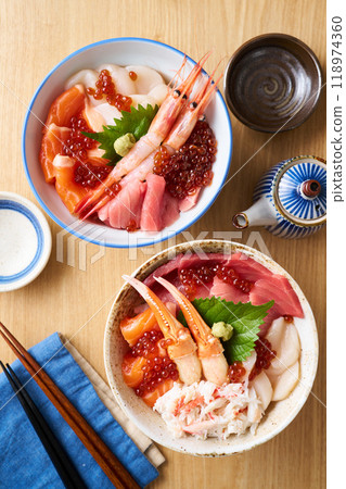 北海道風味海鮮蓋飯 118974360