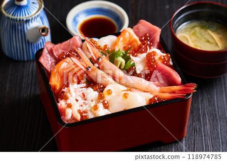 北海道風味海鮮散壽司 118974785