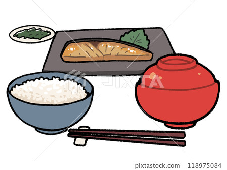 烤魚套餐 118975084