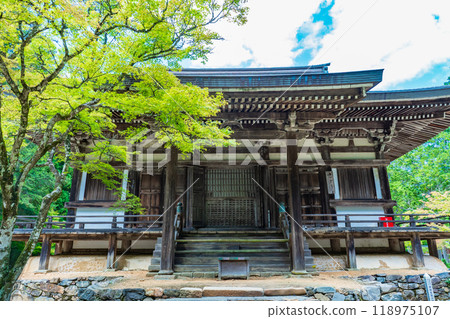 Bishamon-do Hall of Jingoji Temple, Ukyo Ward, Kyoto City 118975107