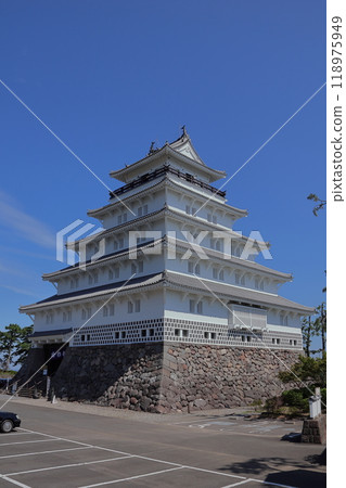 Shimabara Castle in Shimabara City, Nagasaki Prefecture 118975949