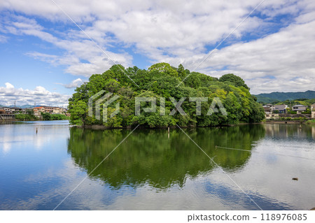 小內島天皇陵（奈良縣橛原市石川町） 118976085