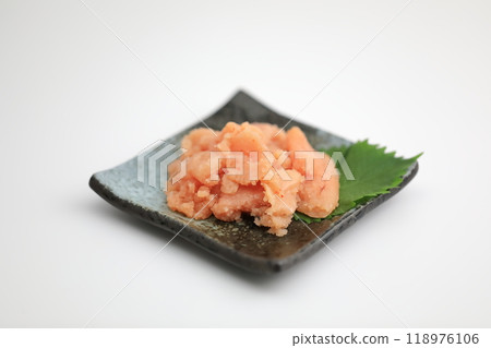博多名產芥末鱈魚子(切塊) 博多名產芥末鱈魚子(切塊) 118976106