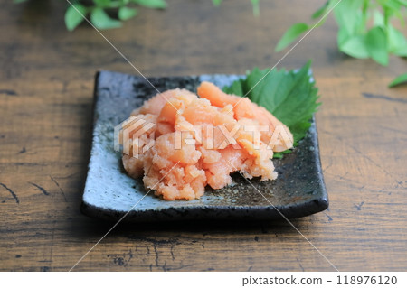 博多名產芥末鱈魚子（切塊） 118976120