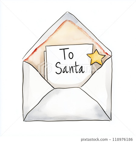 envelope, vector, ribbon 118976186