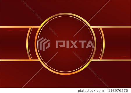 the luxury background by using red and gold the luxury background by using red and gold 118976276