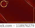 the luxury background by using red and gold  118976279