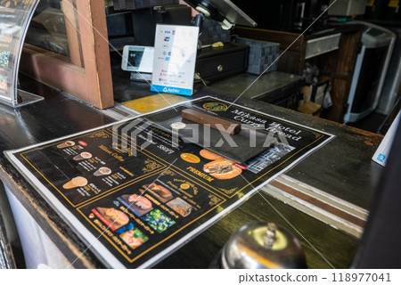 Karuizawa, Kitasaku-ku, Nagano, Japan - April 15, 2024: Japanese curry bakery Karuizawa, Kitasaku-ku, Nagano, Japan - April 15, 2024: Japanese curry bakery 118977041