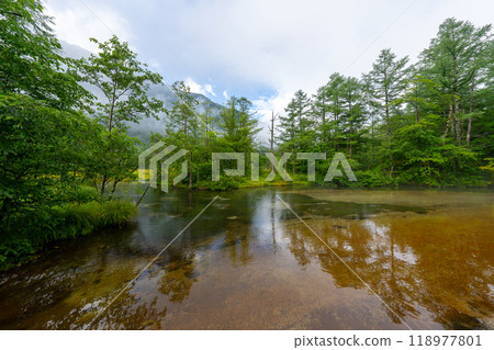 上高地的風景 上高地的風景 118977801