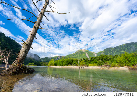 上高地的風景 118977811