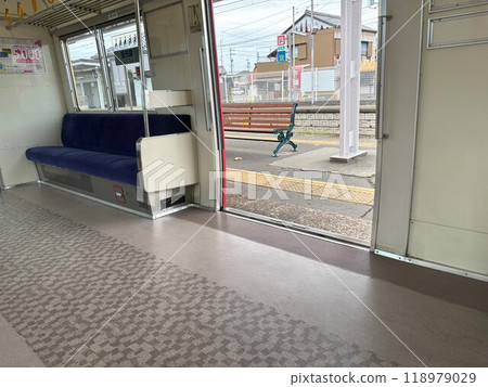 名鐵美鐵線列車車窗 118979029