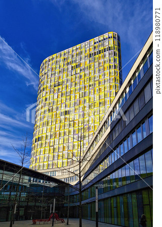 Facade of the headquarters of the ADAC, ADAC-Zentrale at Munich, 118980771