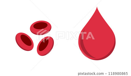 Red blood cells and blood 118980865