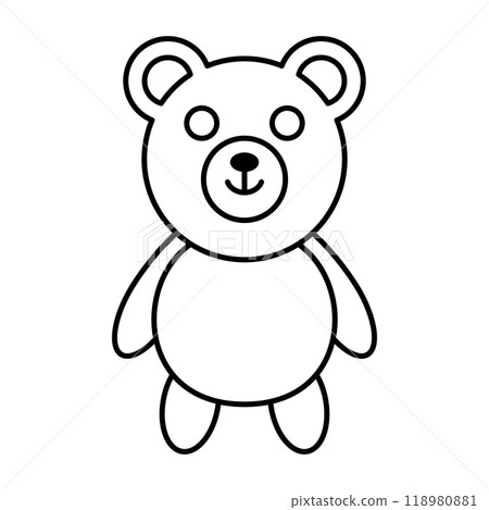 泰迪熊圖標 泰迪熊圖標 118980881