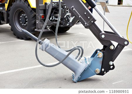 Excavator attachment hydraulic breaker 118980931