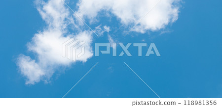 Blue sky and white clouds Blue sky and white clouds 118981356