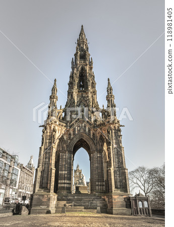 The Scott Monument is a Victorian Gothic monument to Scottish author Sir Walter Scott. 118981405