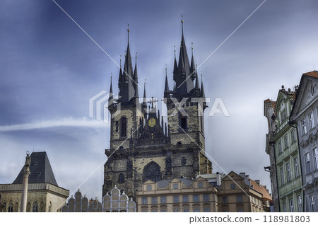 The Church of Our Lady before Tyn, Prague, Czech Republic 118981803