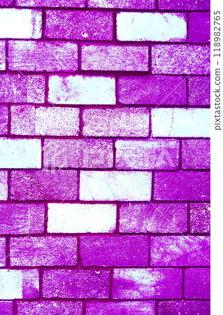 Smooth brickwork, changed colors, carp background in soft pastel colors Smooth brickwork, changed colors, carp background in soft pastel colors 118982765