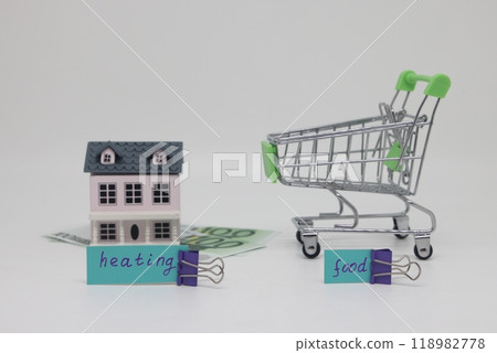Banknotes are intended to pay for heating. Banknotes are intended to pay for heating. 118982778