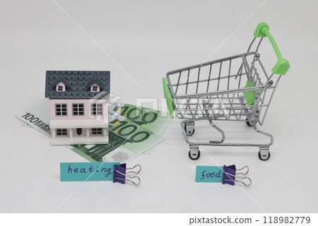 Banknotes are intended to pay for heating. Banknotes are intended to pay for heating. 118982779
