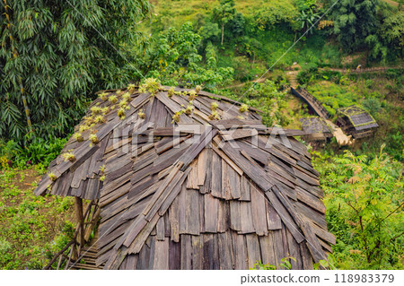 Landscape of Sapa in the fog, Northwest Vietnam. Vietnam opens to tourism after quarantine Coronovirus COVID 19 Landscape of Sapa in the fog, Northwest Vietnam. Vietnam opens to tourism after quarantine Coronovirus COVID 19 118983379