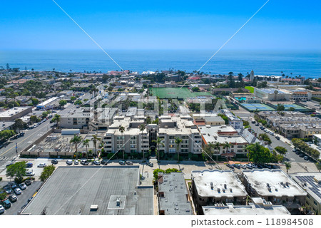 Aerial view of over La Jolla, San Diego, California, USA Aerial view of over La Jolla, San Diego, California, USA 118984508