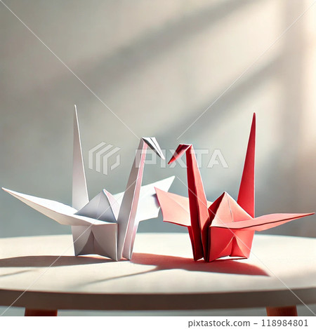 Crane origami 118984801