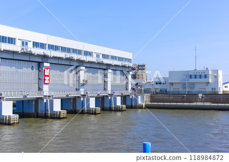 東京都江戶川區今井水門週邊 2024 年 10 月 東京都江戶川區今井水門週邊 2024 年 10 月 118984872