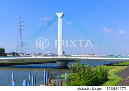 東京都江戶川區大杉橋 2024 年 10 月 東京都江戶川區大杉橋 2024 年 10 月 118984875