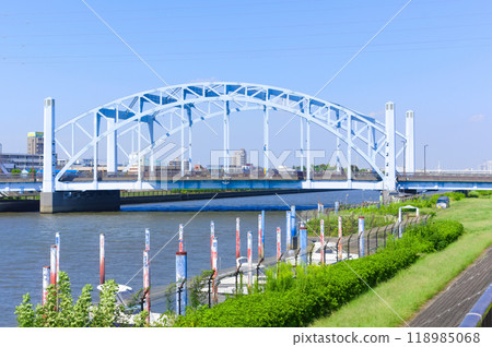 東京都江戶川區明輪橋 2024 年 10 月 118985068