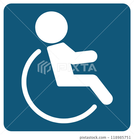 Wheelchair mark 118985751