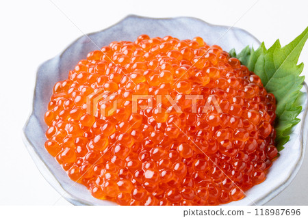 salmon roe salmon roe 118987696