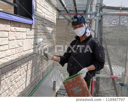 Residential Painting 64 Wall Exterior Painting Residential Painting 64 Wall Exterior Painting 118987707