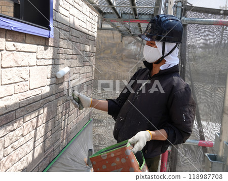 住宅畫 65 牆外畫 118987708