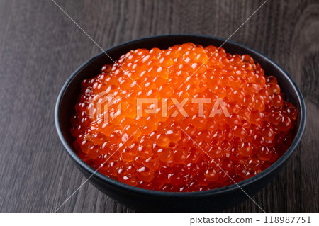 salmon roe  salmon roe 118987751