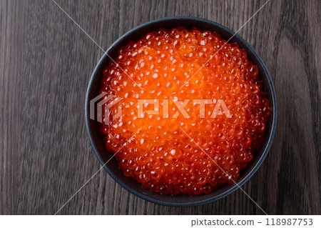 salmon roe  salmon roe 118987753