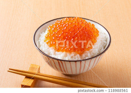 Ikura-rice bowl Ikura-rice bowl 118988561