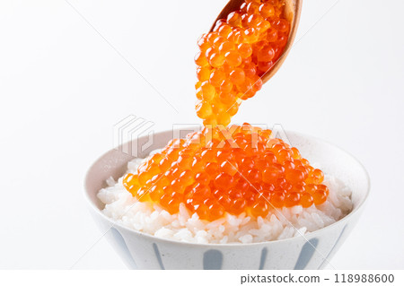 Ikura-rice bowl 118988600