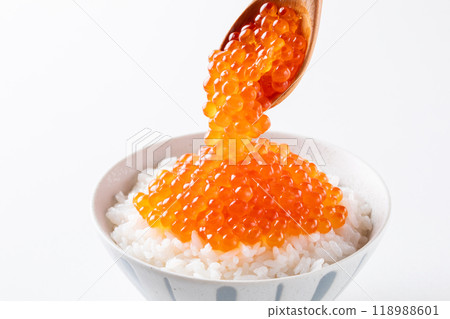 Ikura-rice bowl 118988601