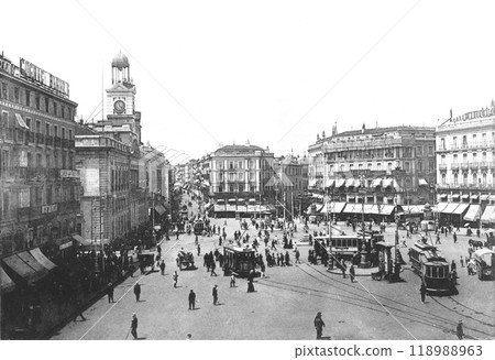Old Madrid, Spain Old Madrid, Spain 118988963