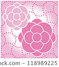 A combination of polka dots and geometric floral patterns is combined with a Japanese-style gradation. 118989225
