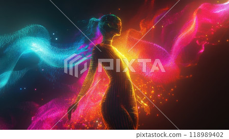 girl with purple hair 118989402