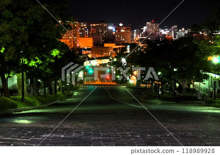 函館大三坂的夜景 118989928