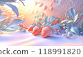 Strawberry background delicious 118991820