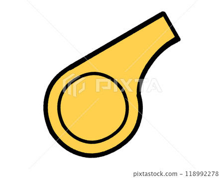 運動口哨插畫素材 118992278