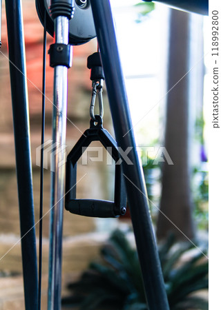 club exercise lifestyle gym health fitness modern equipment machine healthy sport heavy club exercise lifestyle gym health fitness modern equipment machine healthy sport heavy 118992800