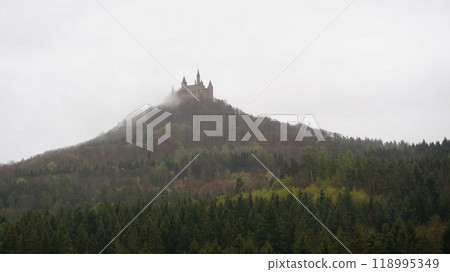 Hohenzollern Castle in the Fog [Germany] 118995349