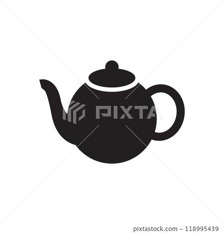 Tea pot icon logo design template isolated illustration Tea pot icon logo design template isolated illustration 118995439